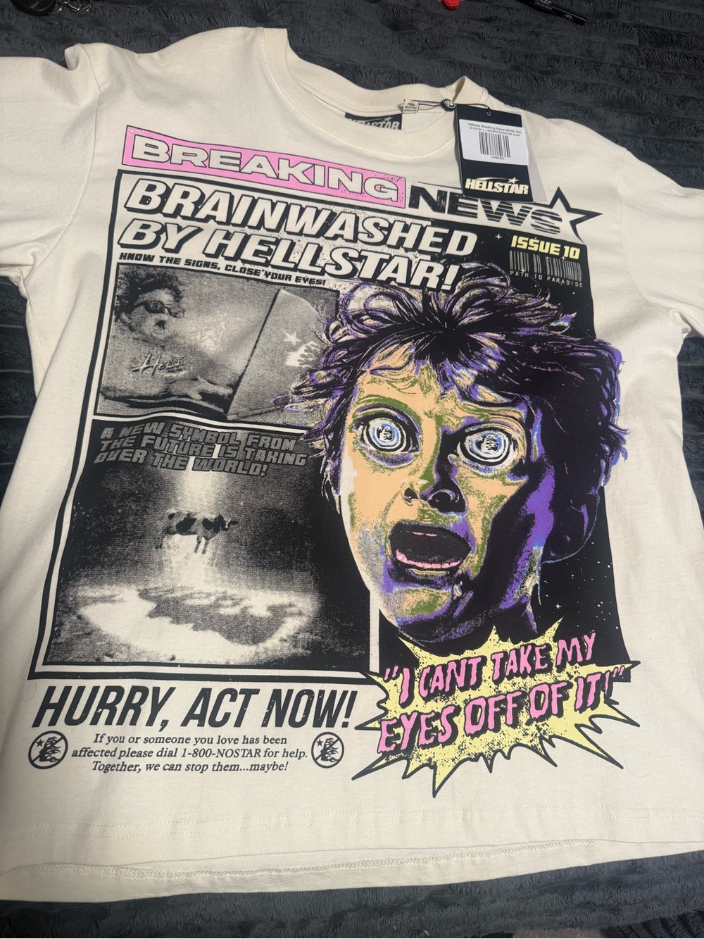 HELLSTAR Graphic 'Brainwashed' Shirt